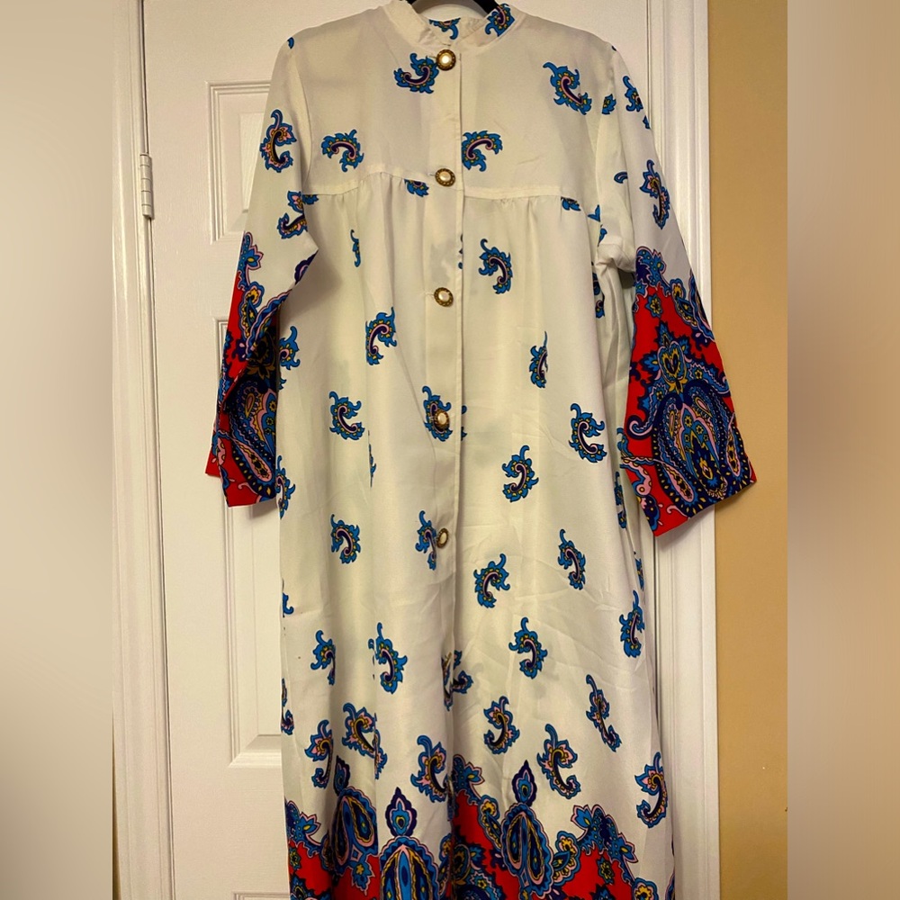 Abstract 1960s inspired dress